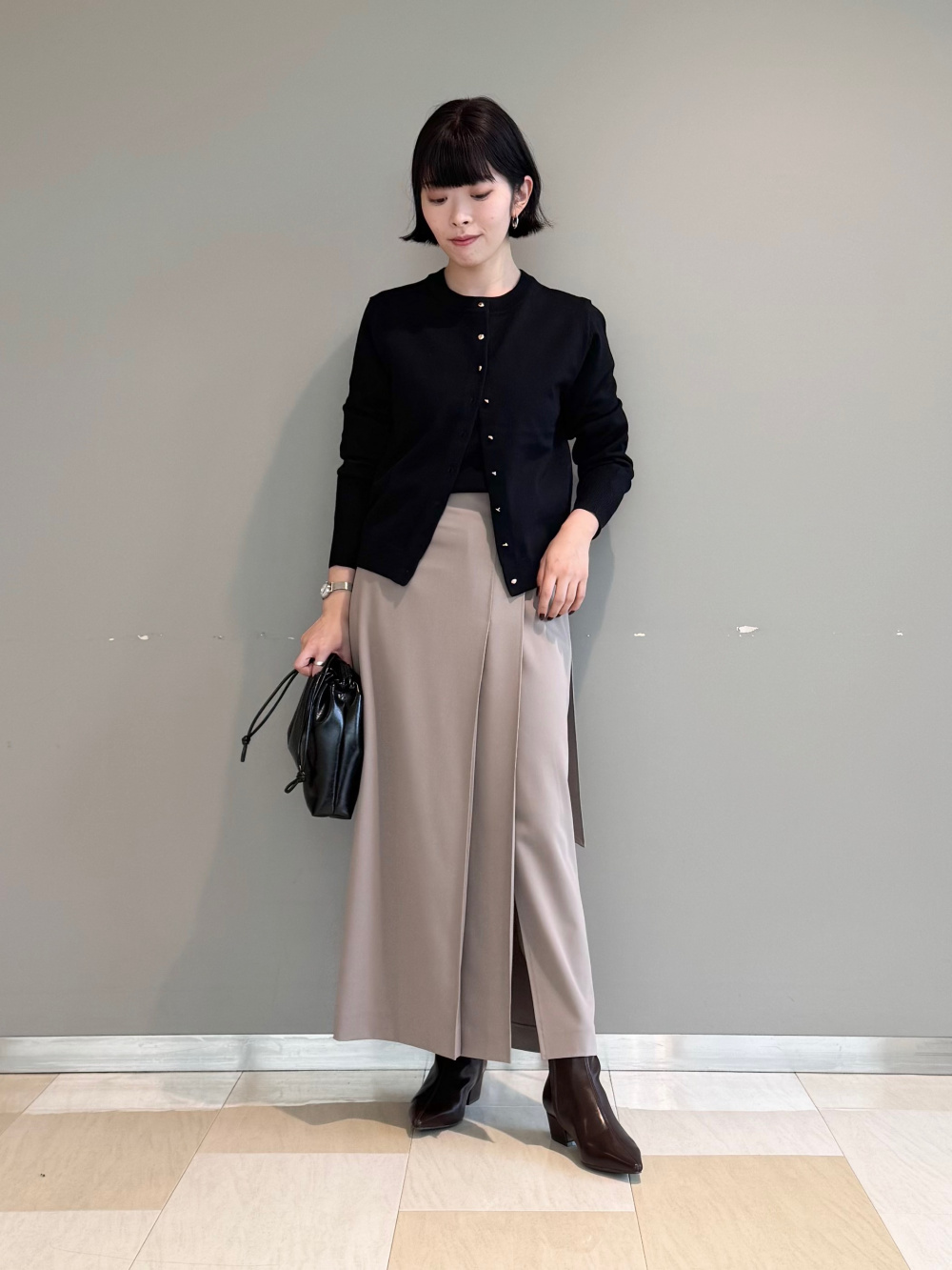 PLST ウォームリザーブジャケット、テーパードパンツ ウォームリザーブカラーレスジャケット、テーパードパンツ