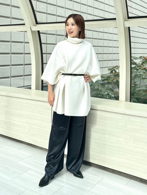 ストレッチツイルベルテッドジレ、PLUS STYLEパンプス（ハイヒール）の