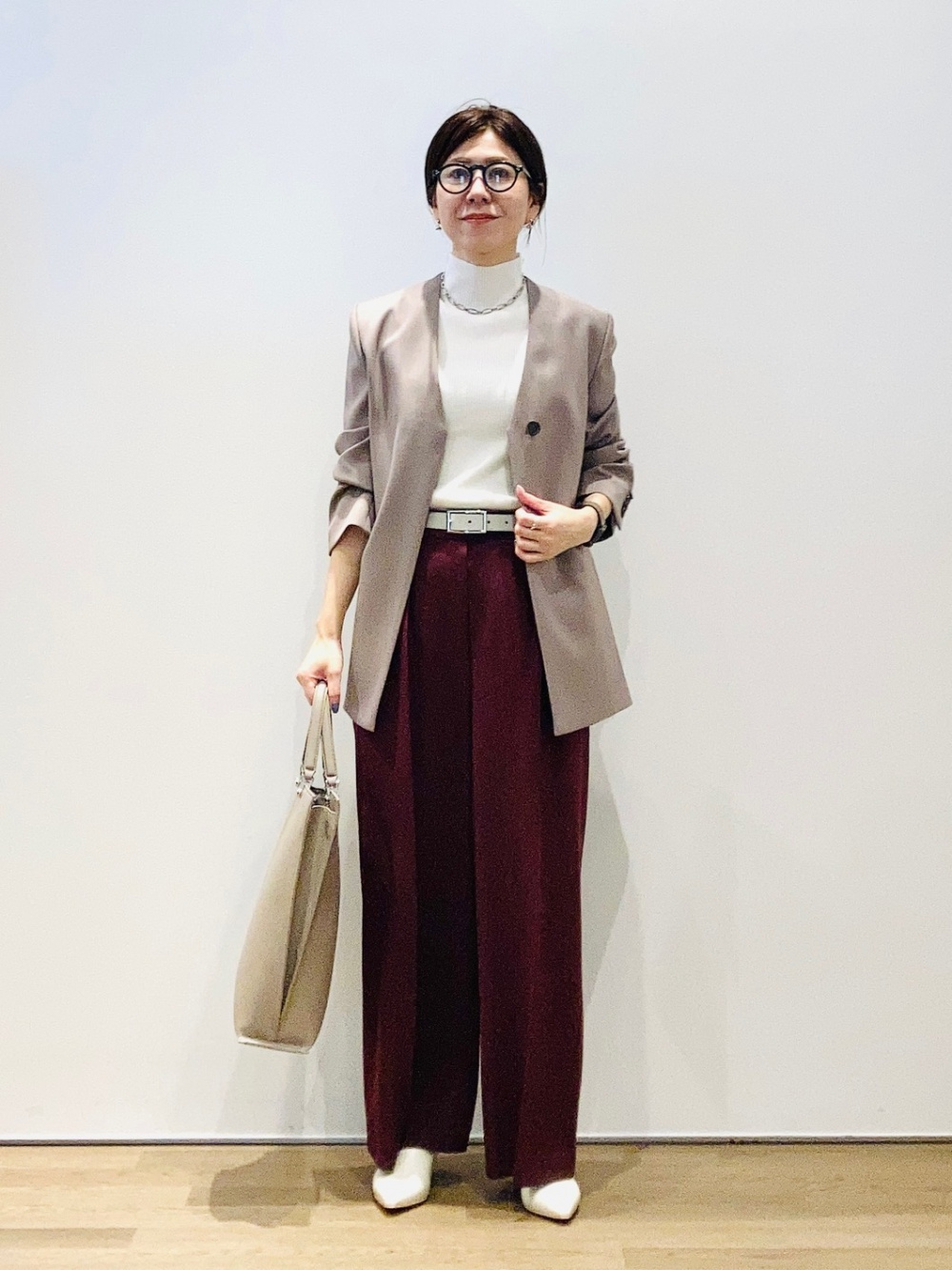 プレミアムオックスカラーレスジャケット、プレミアムオックスワイド