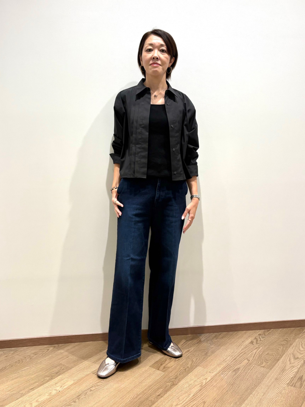 2024年モデル ワイドパンツ（リネンブレンド）、UVカットレーヨン