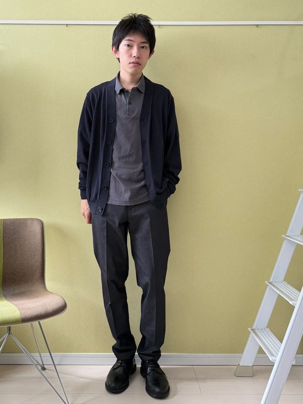 ハイパフォーマンスデニムトラウザーズ」の着用コーディネート| プラステ