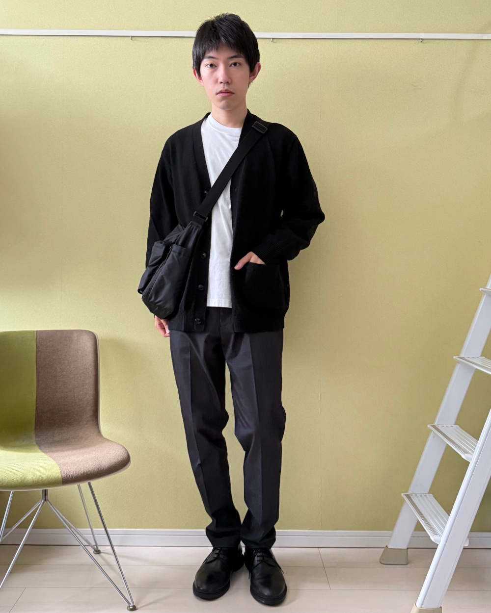 ハイパフォーマンスデニムトラウザーズ」の着用コーディネート| プラステ