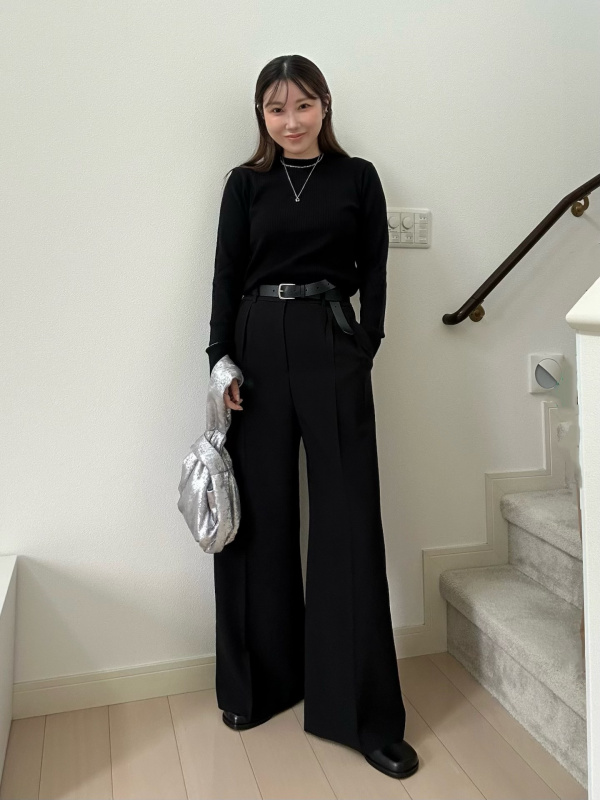 ストレッチツイルベルテッドジレ、ストレッチツイル2タックワイドフル