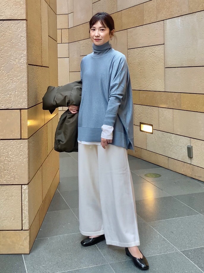 レーヨンブレンドテーラードニットベスト、レーヨンブレンドナロー