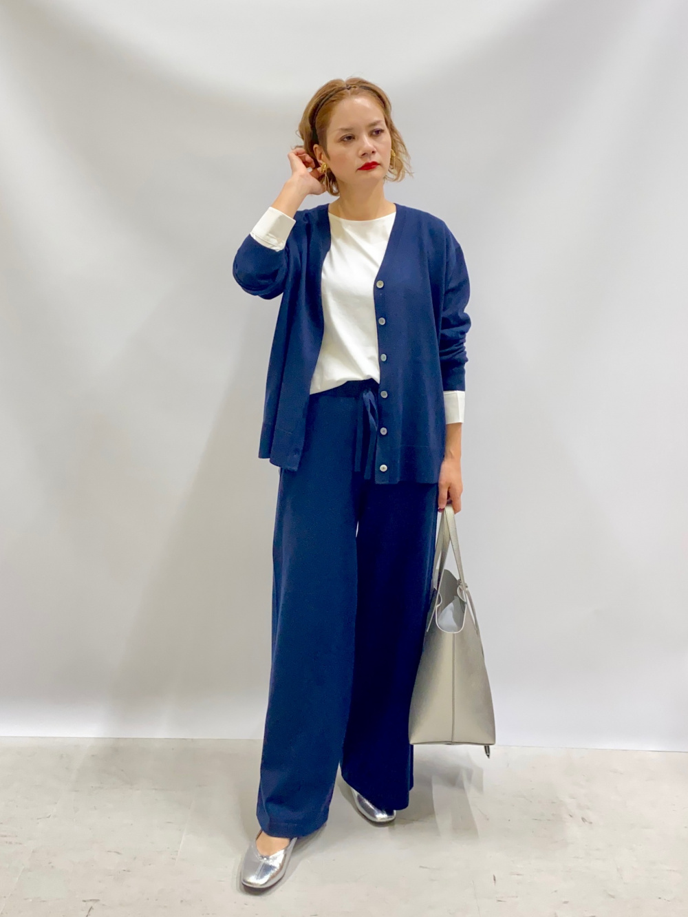 トリアセブレンドテーラードジャケット、トリアセブレンドストレート