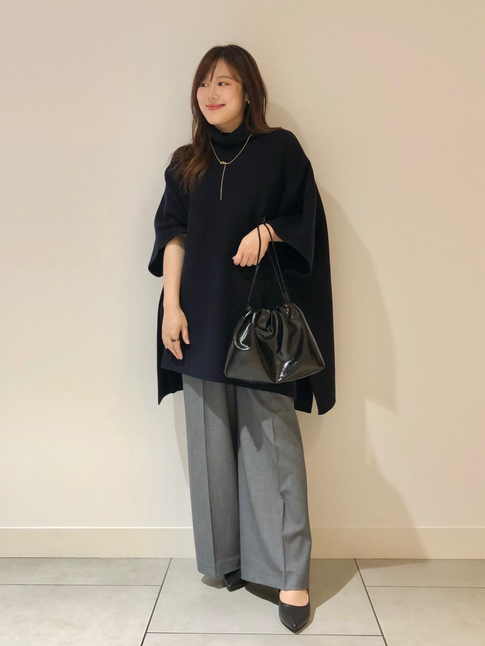 2025年モデル トリアセブレンドペプラムジャケット、トリアセブレンド