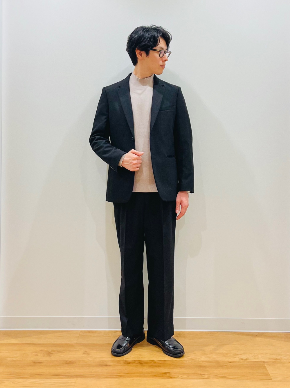 ウォッシャブルフラノジャケット、ウォッシャブルフラノトラウザーズ