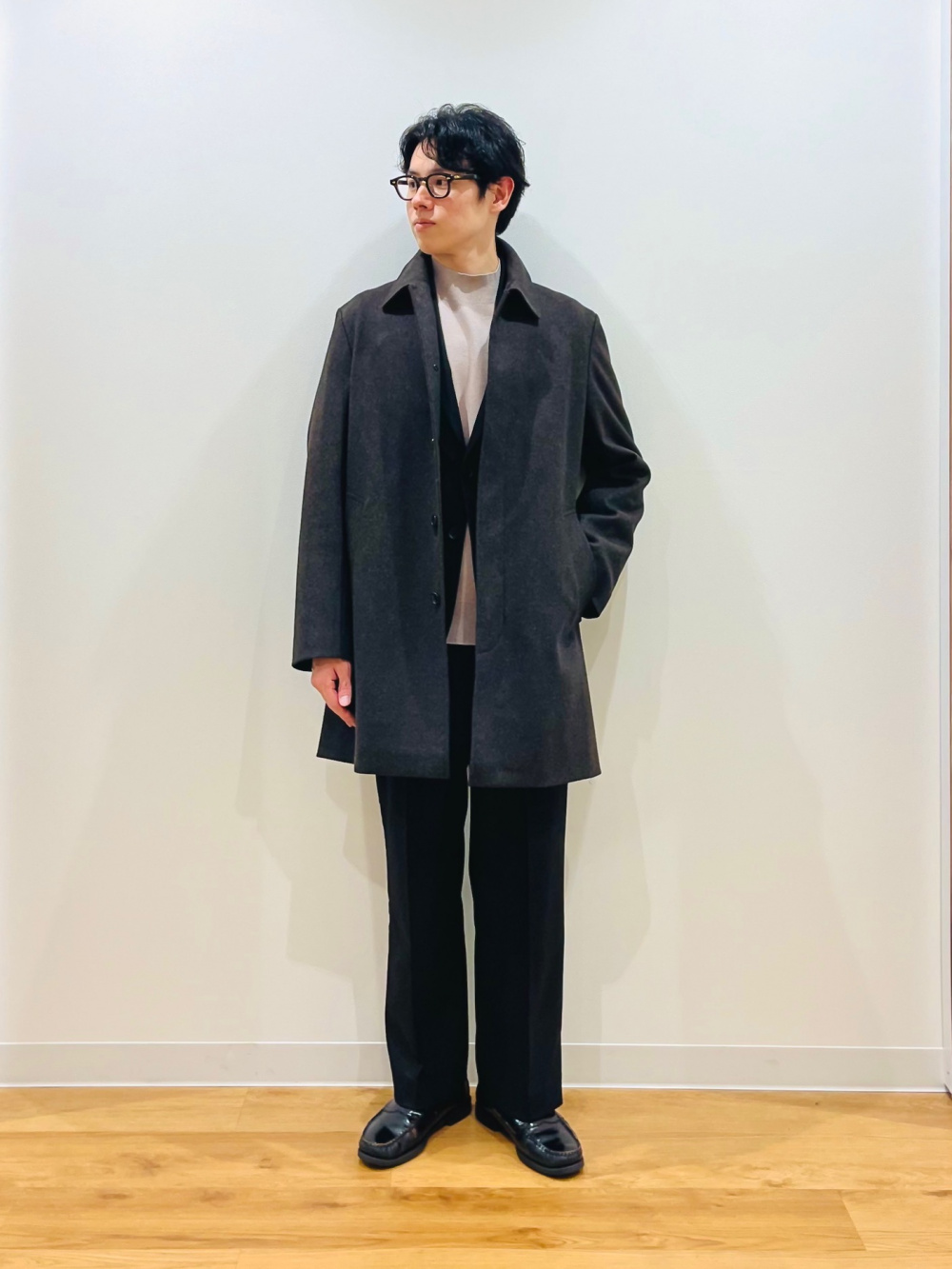 ウォッシャブルフラノジャケット、ウォッシャブルフラノトラウザーズ