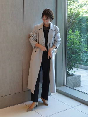 PLST(プラステ)公式 | コンフォートリュクスワイドレッグパンツ