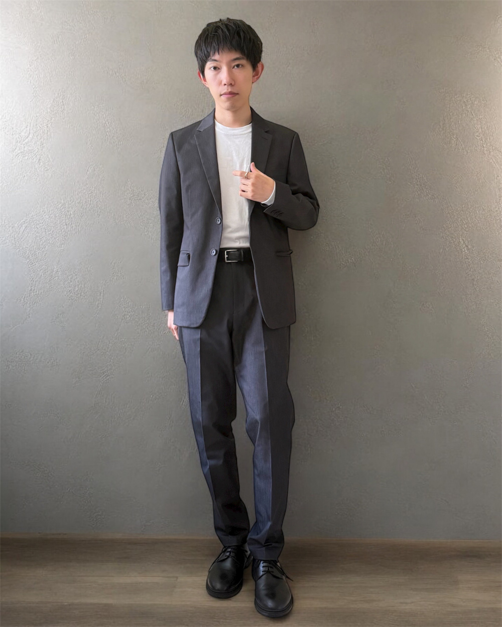 ハイパフォーマンスデニムトラウザーズ」の着用コーディネート| プラステ