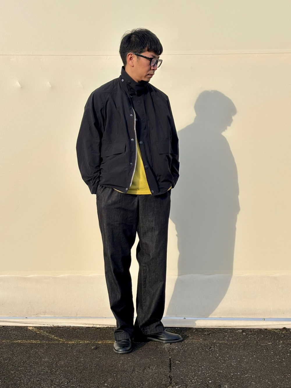whoosisニットセーター tadedust 着用 フレッドペリー タータンパネル 
