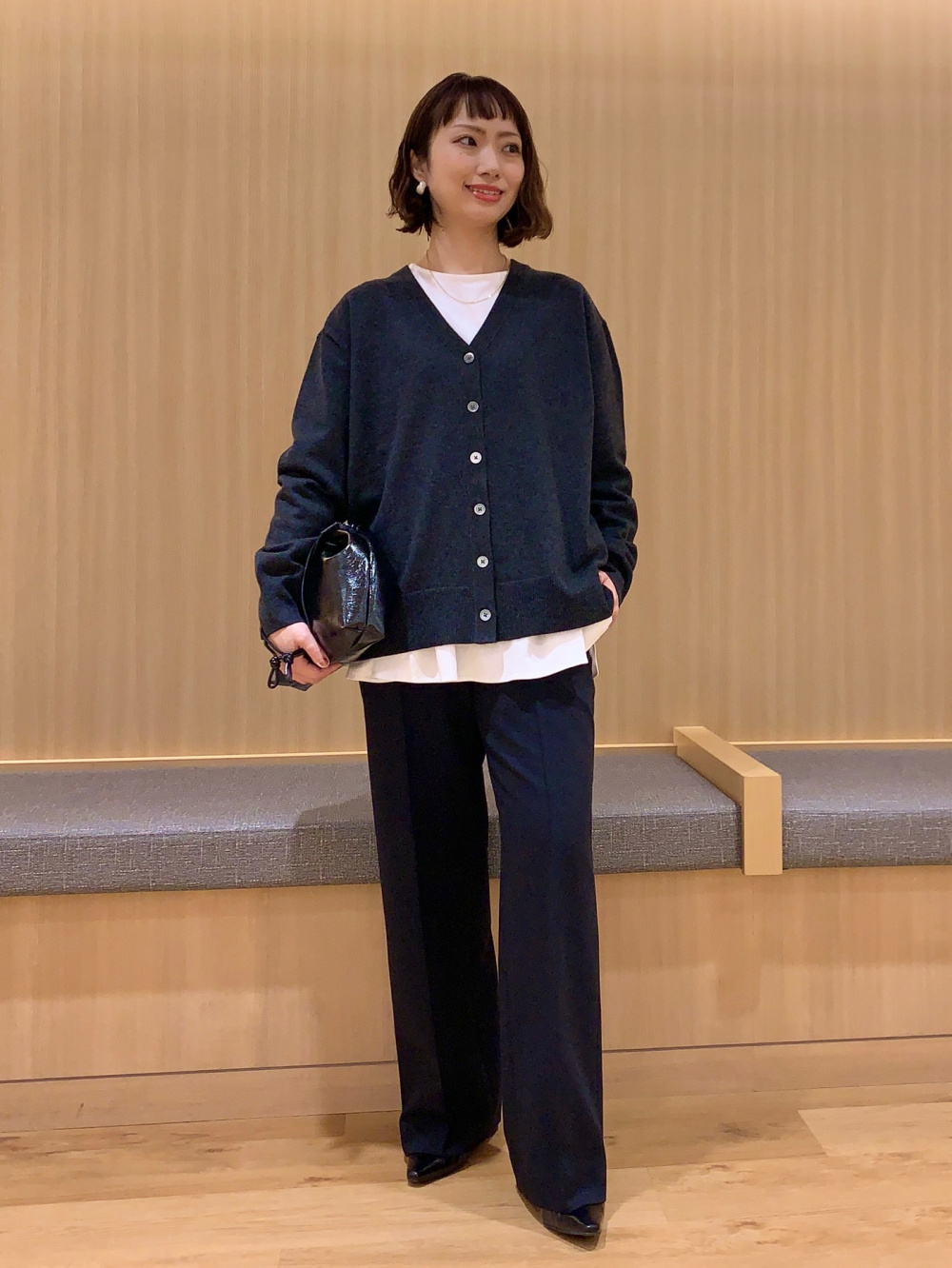 2025年モデル トリアセブレンドペプラムジャケット、トリアセブレンド