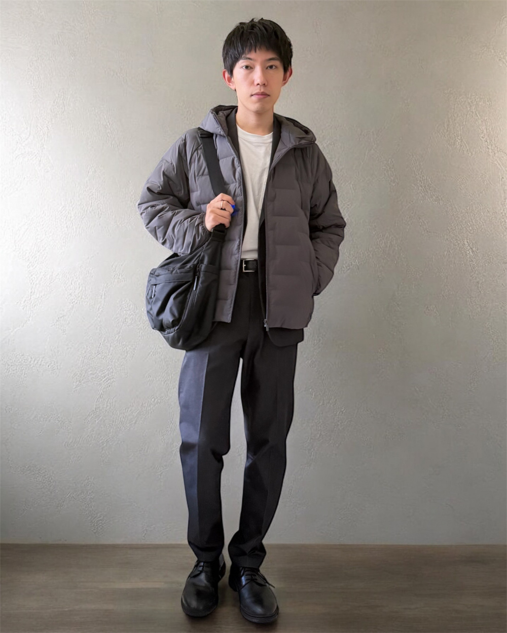 ハイパフォーマンスデニムトラウザーズ」の着用コーディネート| プラステ