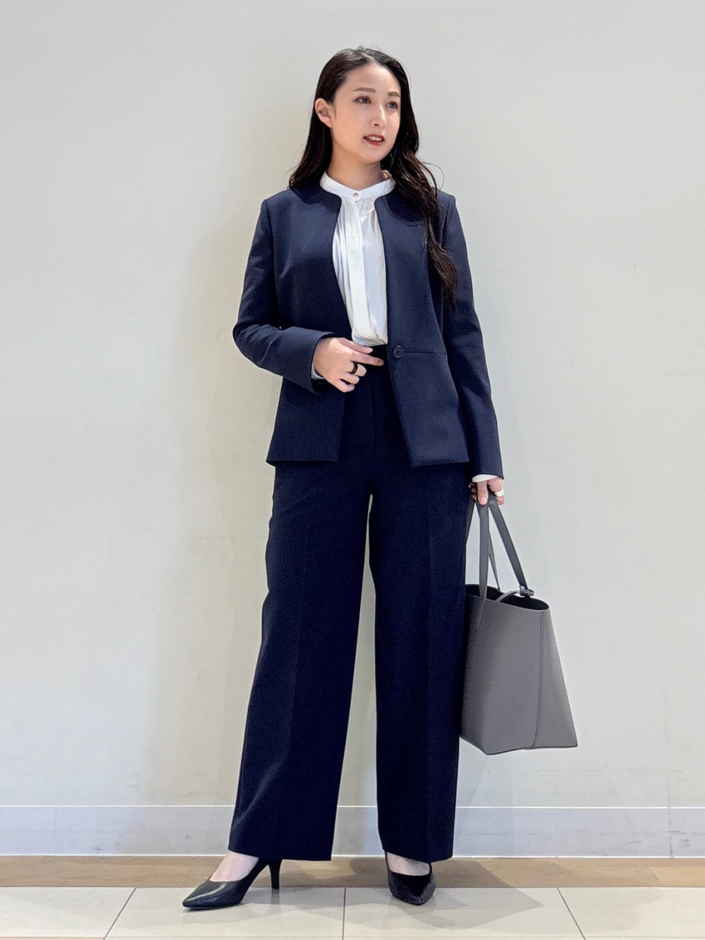 2024年モデル ウォームリザーブカラーレスジャケット、テーパード