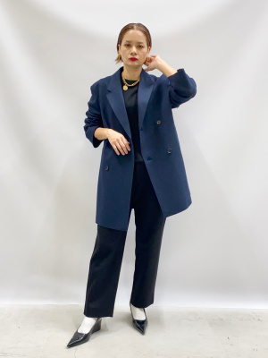 PLST(プラステ)公式 | プレシャスニットメルトンダブルブレストコート