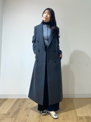 PLST(プラステ)公式 | ウールブレンドテーラードロングコート