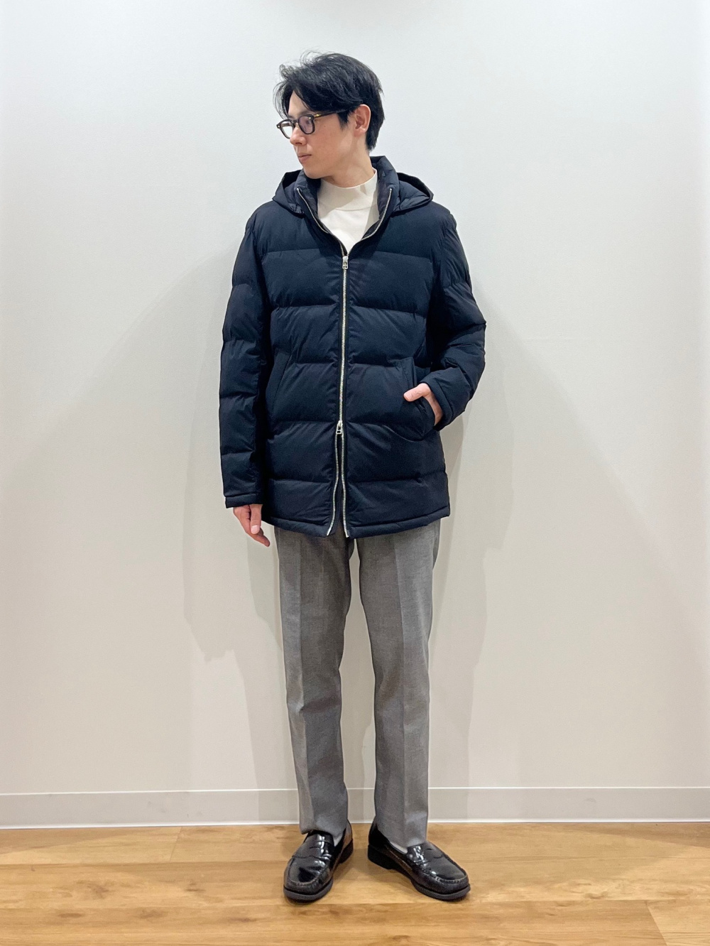 ウォッシャブルフラノジャケット、ウォッシャブルフラノトラウザーズ