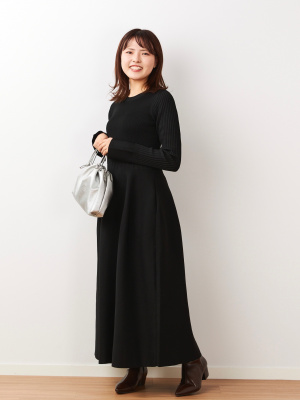 PLST(プラステ)公式 | ニットフレアワンピース