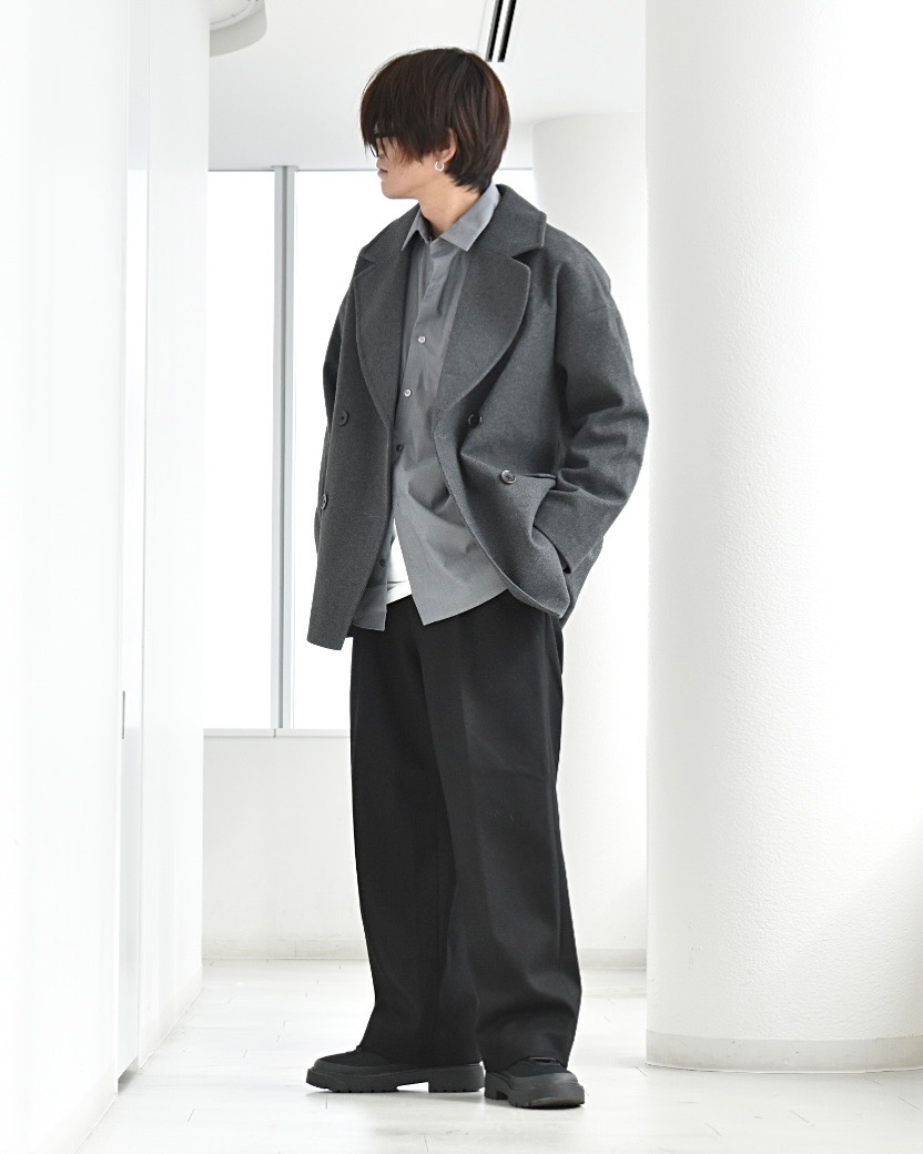 プレシャスニットメルトンワイドパンツ」の着用コーディネート| プラステ