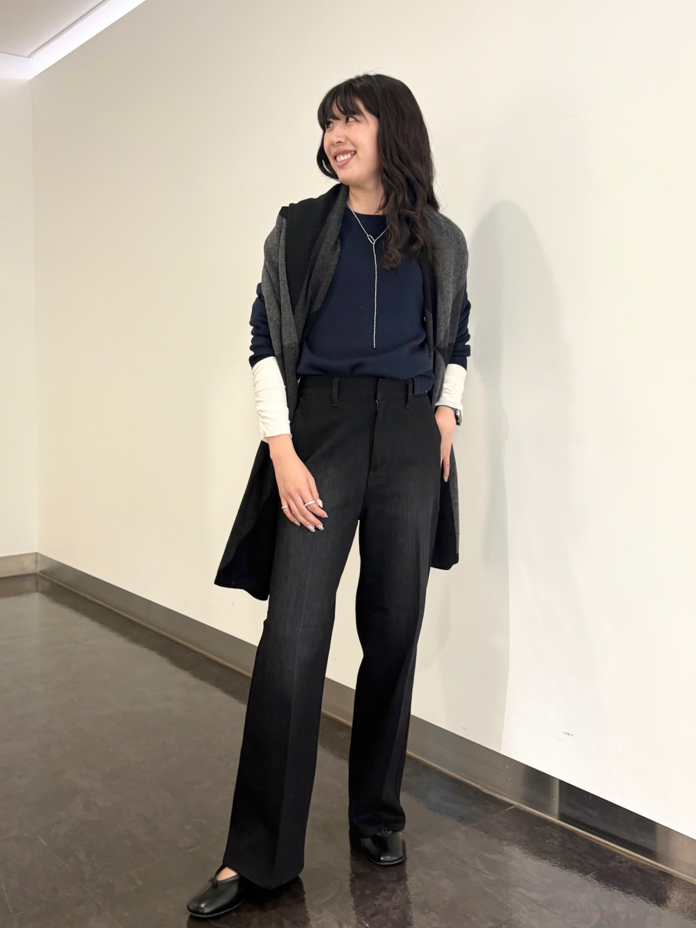 レーヨンブレンドテーラードニットベスト、レーヨンブレンドニット