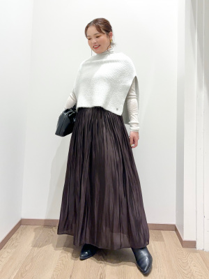 PLST(プラステ)公式 | スパンコールニットケープ