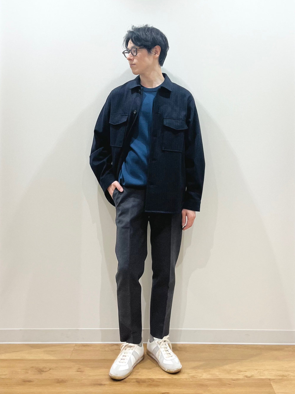 プレシャスニットメルトンダブルブレストジャケット、プレシャスニット