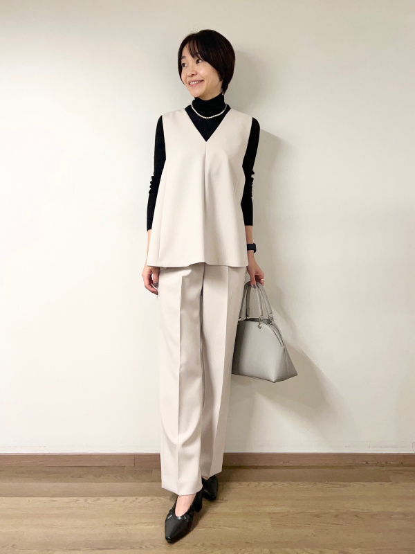 2025年モデル トリアセブレンドペプラムジャケット、2025年春モデル