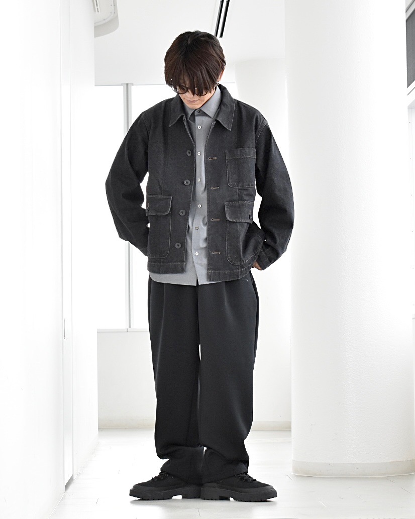 プレシャスニットメルトンシャツブルゾン、プレシャスニットメルトン