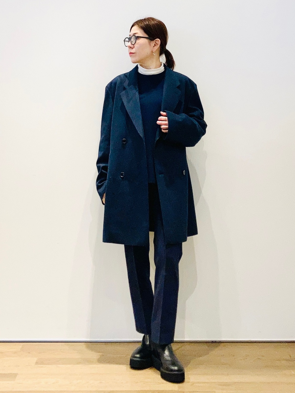 ウォームリザーブカラーレスジャケット、スティックパンツ（ウォーム