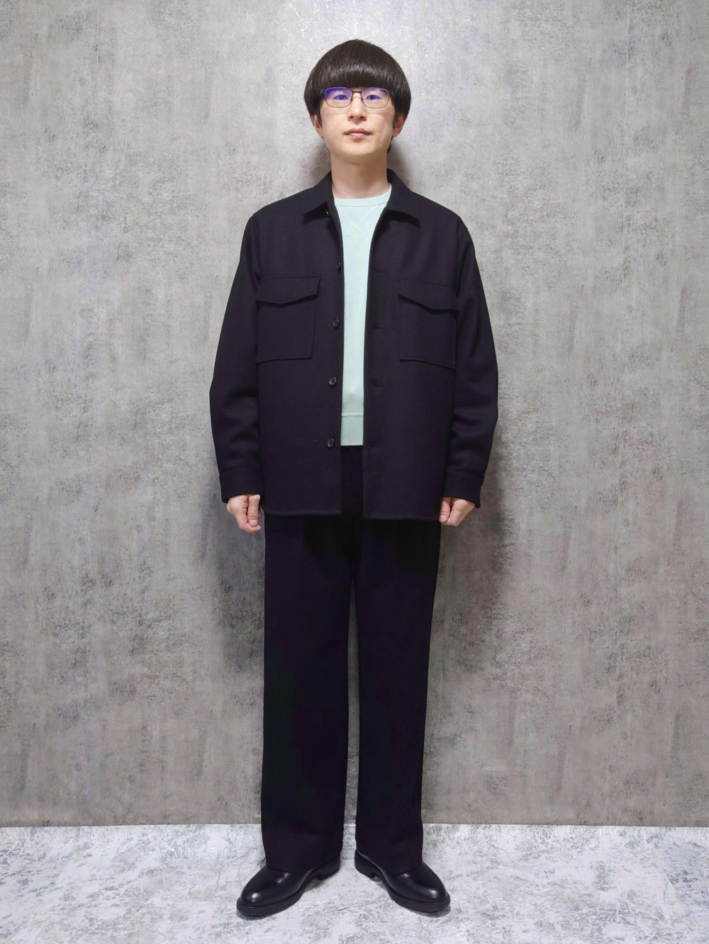 プレシャスニットメルトンワイドパンツ」の着用コーディネート| プラステ