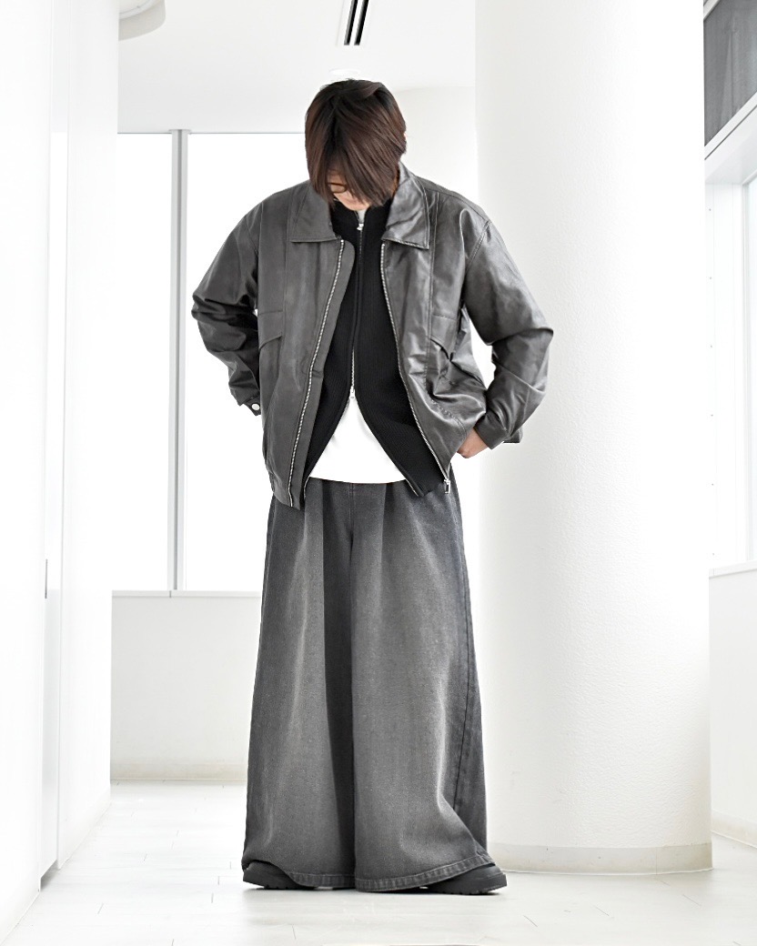 プレシャスニットメルトンダブルブレストジャケット、ウォッシャブル