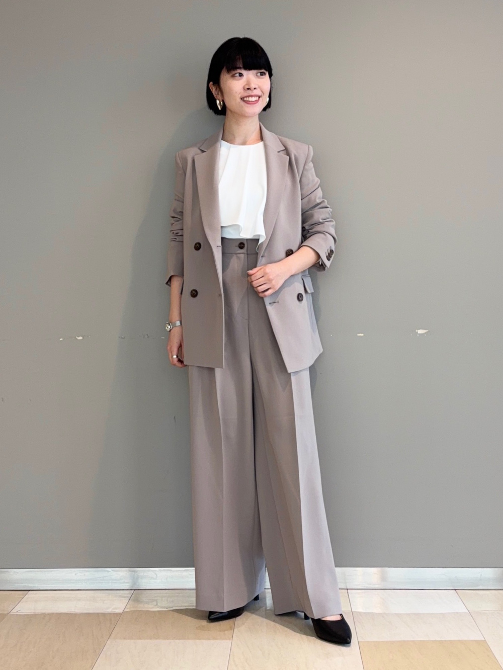 2024年モデル ウォームリザーブカラーレスジャケット、テーパード