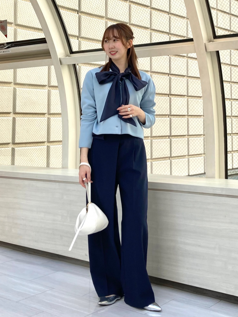 トリアセブレンドペプラムジャケット、トリアセブレンドテーパード