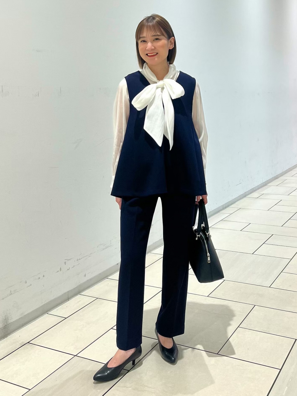 トリアセブレンドペプラムジャケット、トリアセブレンドストレート