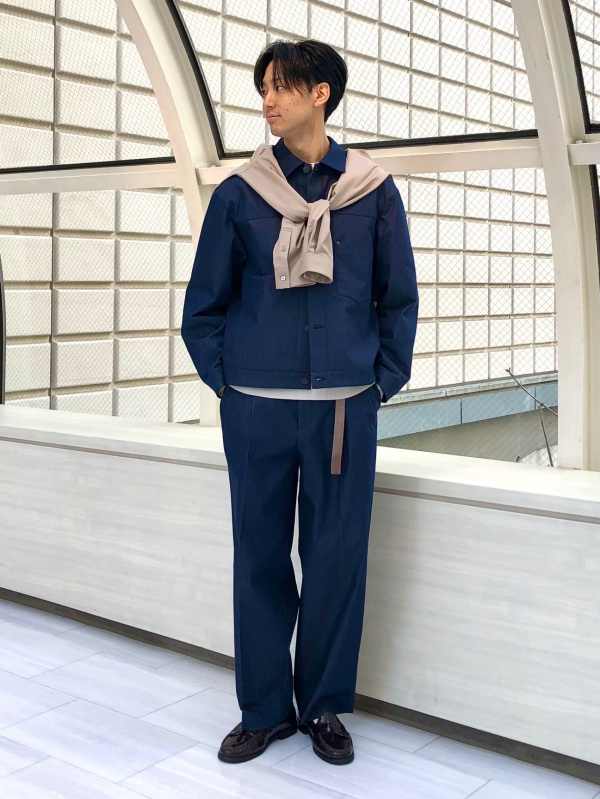 レビュー高評価】ハイパフォーマンスデニムワイドパンツの