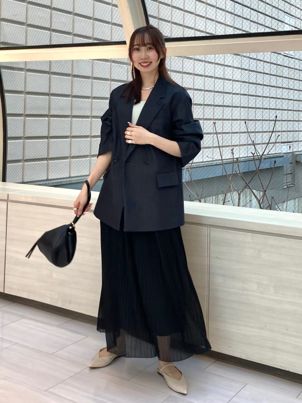 ハイパフォーマンスデニムダブルブレストジャケット