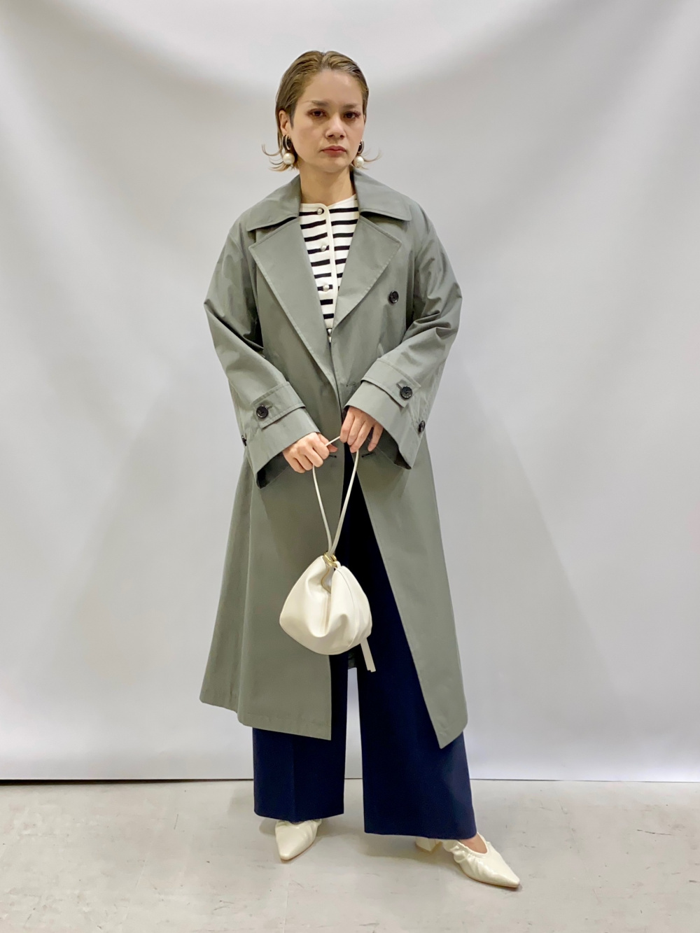 再入荷】シアーボウタイブラウス、ジョーゼットジャージージャンパー
