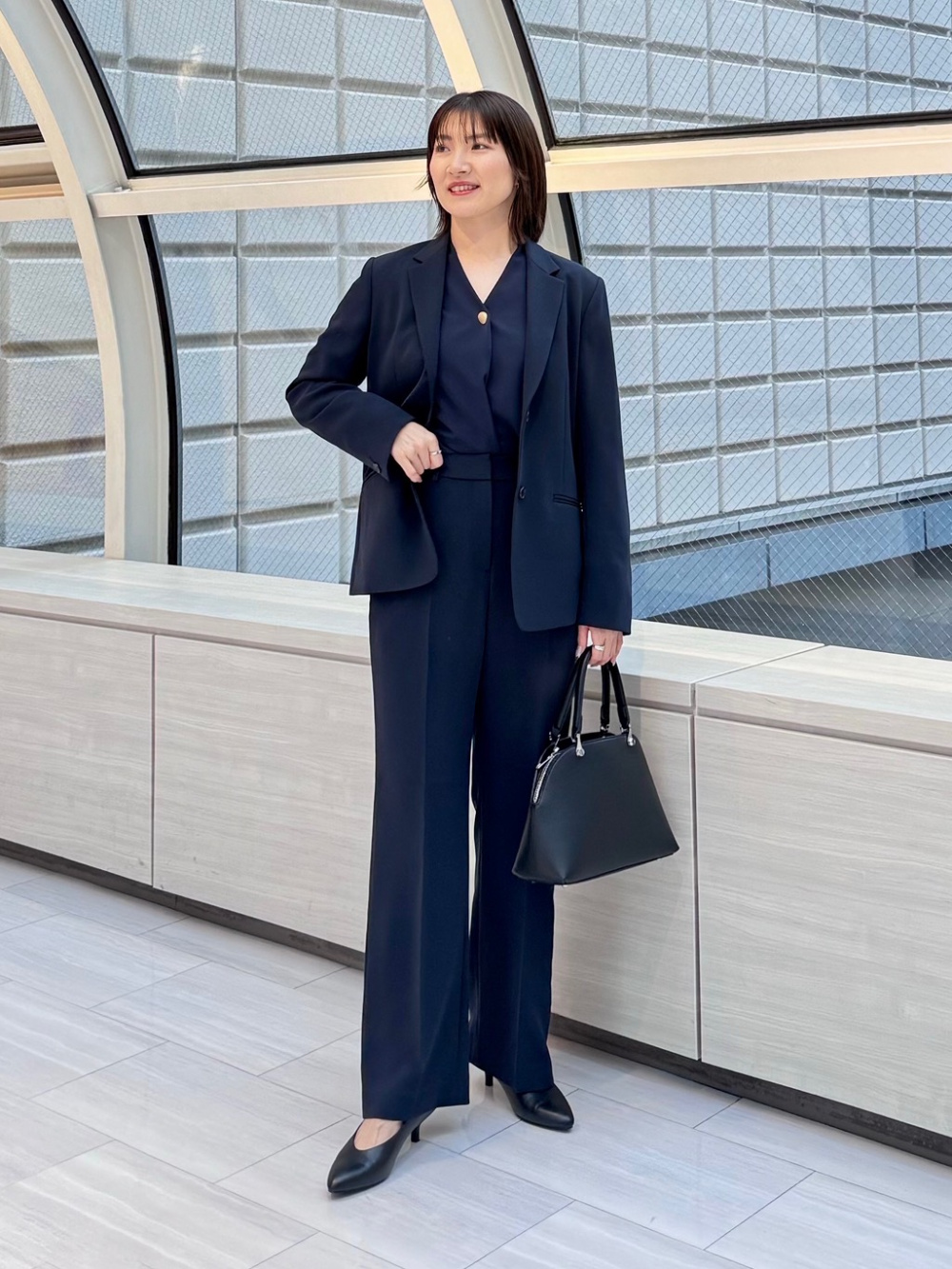 トリアセブレンドテーラードジャケット、トリアセブレンドストレート