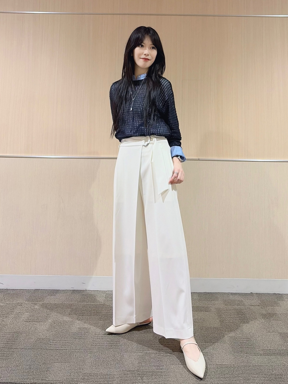 【新品】PLST プラステ ツイードペプラムジレ オフホワイト 完売 PLST(プラステ)公式 | ツイードペプラムジレ(レディース)