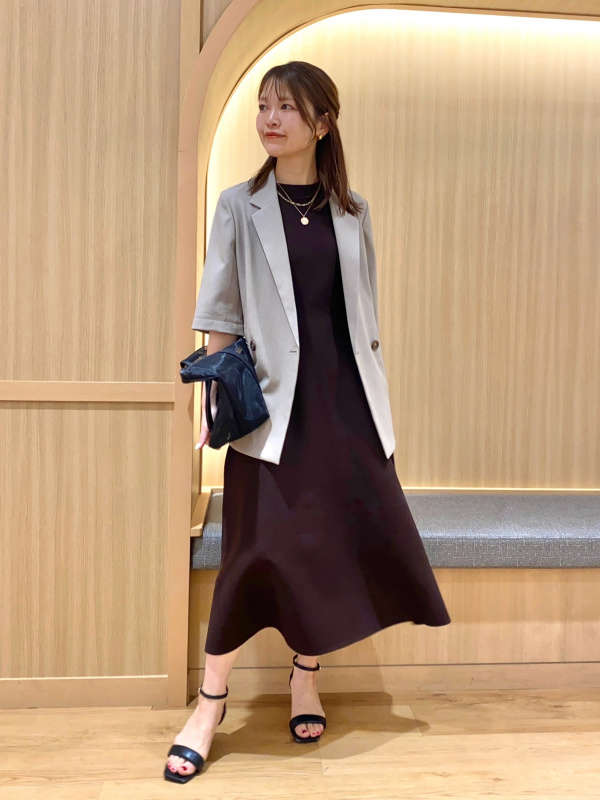 7/9(木)までお得】ライトプレミアムオックスハーフスリーブジャケット
