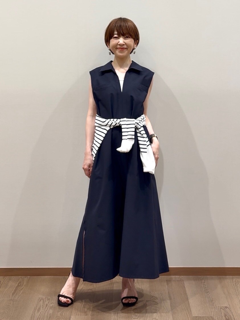 値下げしました】リネンブレンドマーメイドスカート、ポインテッド 