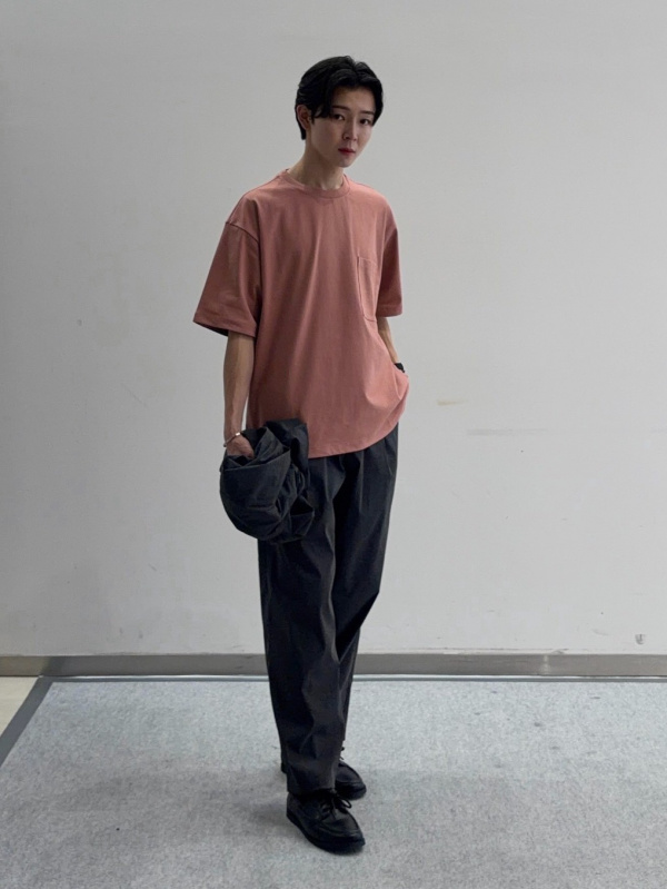 モーションエアーノーカラージャケット、モーションエアーワイドパンツ