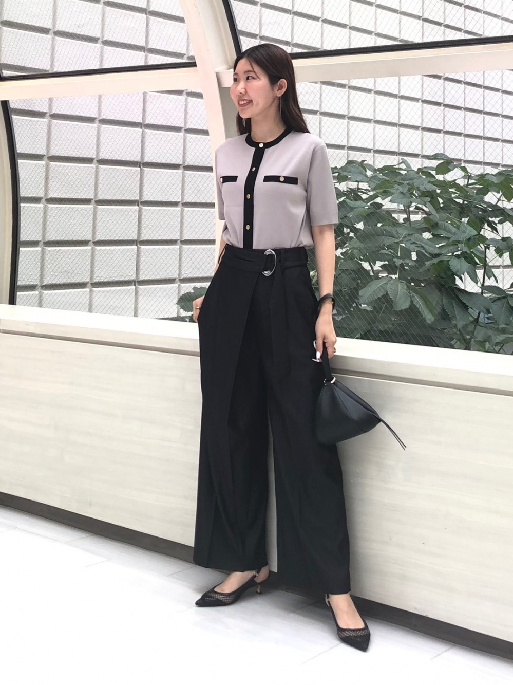 ホールガーメント®ペプラム半袖カーディガン、【お店で売れてます
