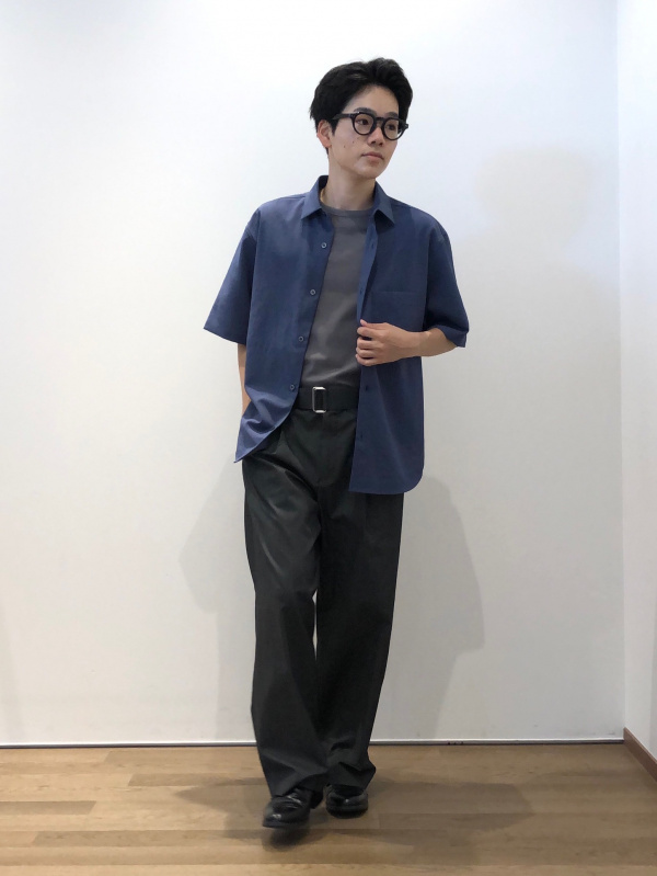日曜日までお得】ストレッチコットンブレンドTシャツ、【値下げしま 