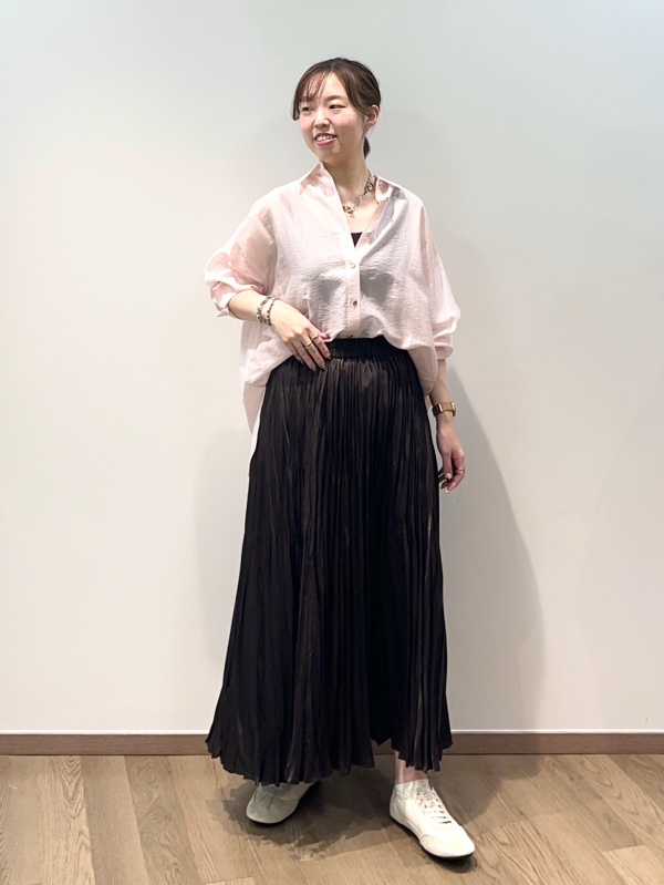 いま売れてます】ハイストレッチナイロンフレアスカート、【7/9(木