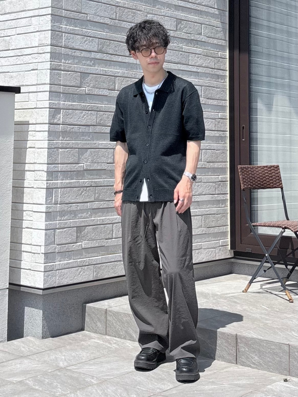 モーションエアーノーカラージャケット、モーションエアーワイドパンツ
