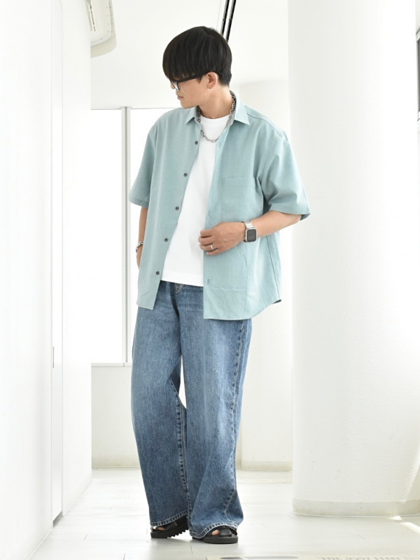 モーションエアーノーカラージャケット、モーションエアーワイドパンツ