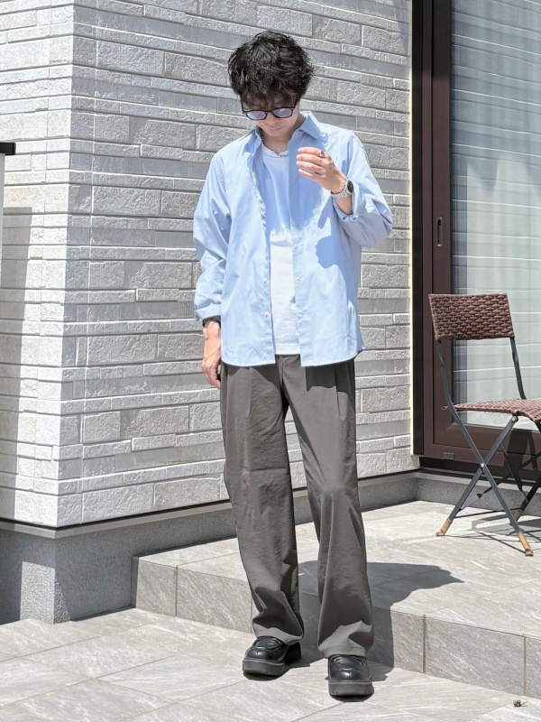 モーションエアーノーカラージャケット、モーションエアーワイドパンツ