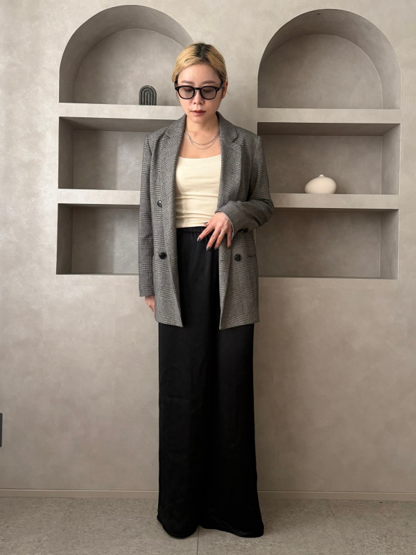 ストレッチツイルベルテッドジレ、PLUS STYLEパンプス（ハイヒール）の