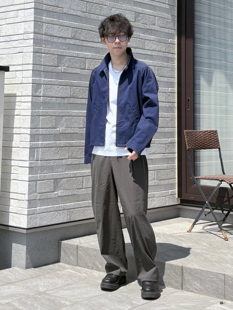 モーションエアーノーカラージャケット、モーションエアーワイドパンツ